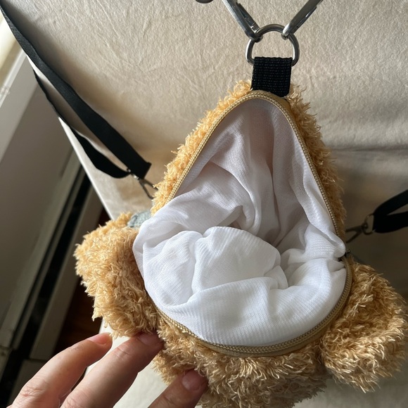 Adorable Tan Teddy Bear Backpack for Kids - Picture 3 of 5